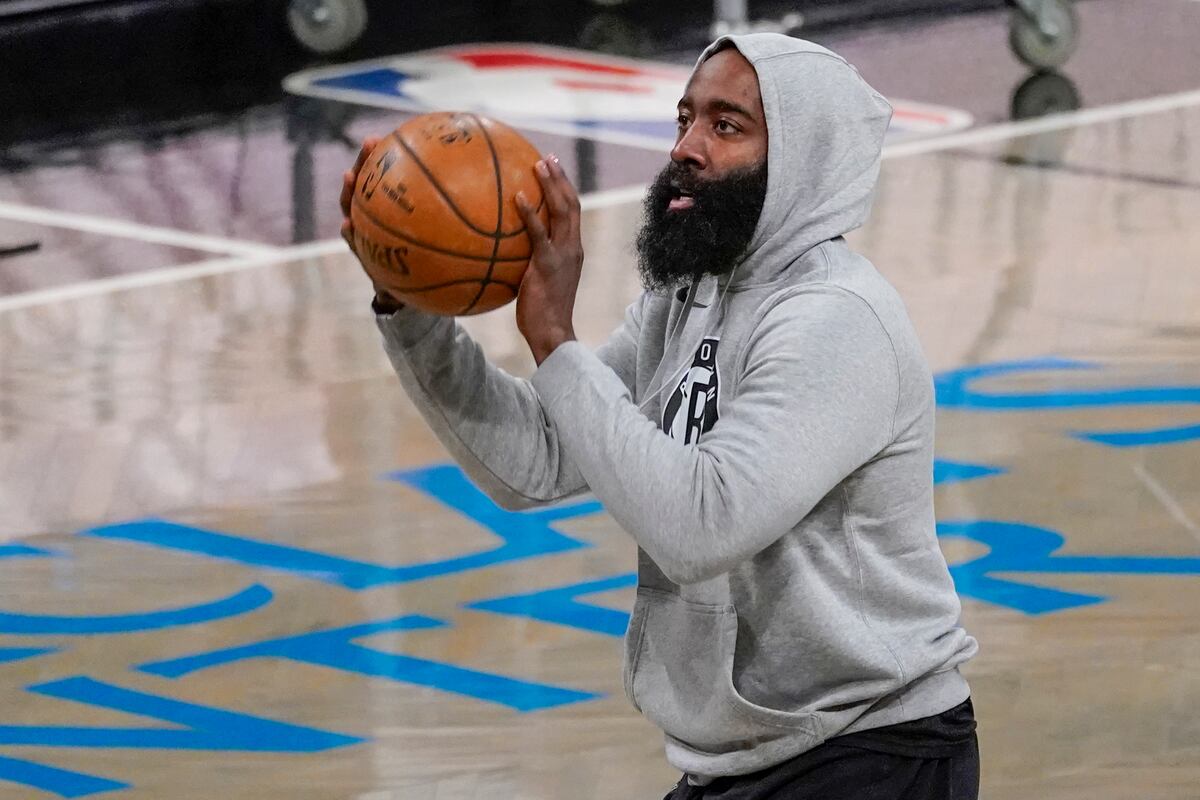 Nets' James Harden Available to Return from Hamstring Injury vs. Spurs