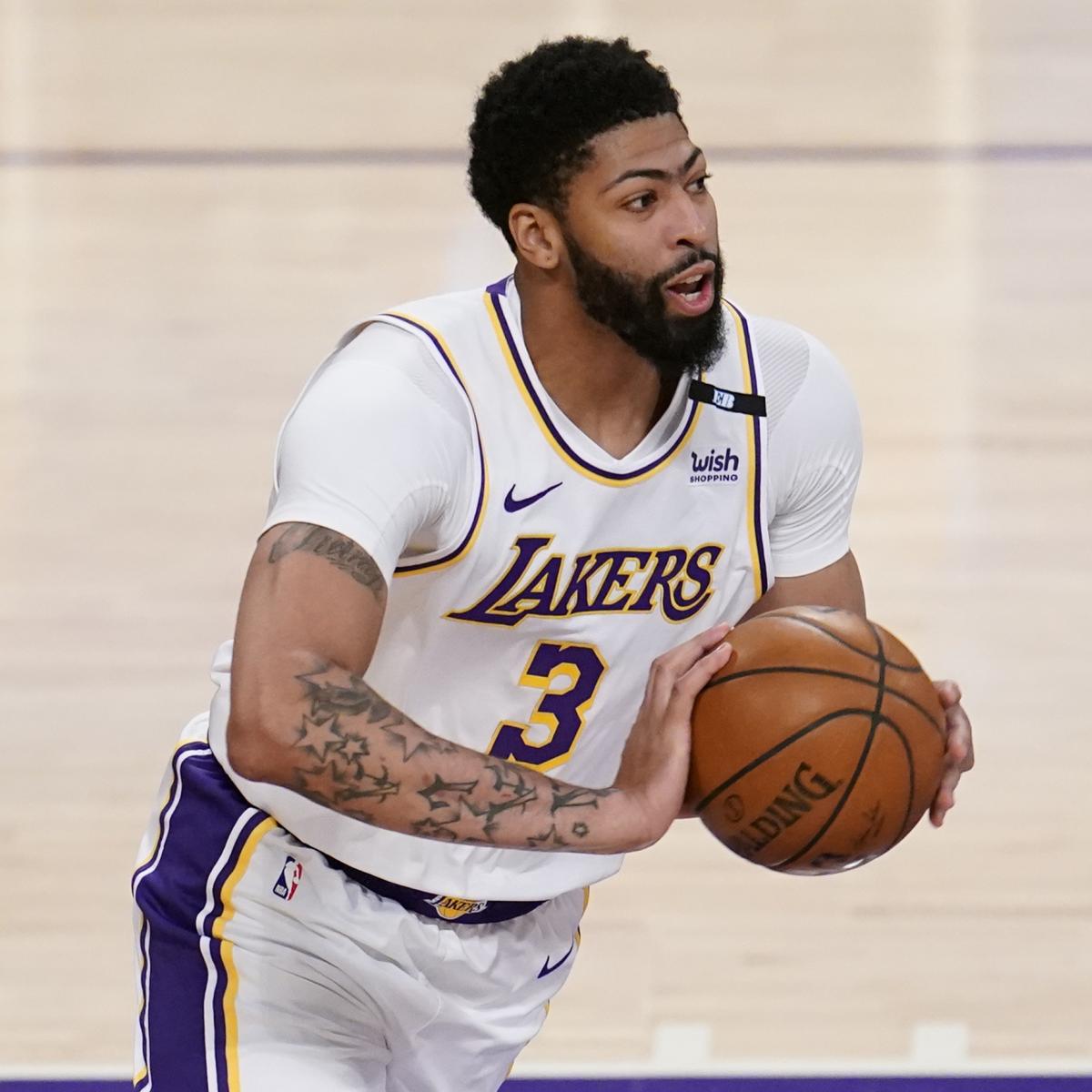 Anthony Davis Reportedly Out for Lakers vs. Rockets with Groin Injury ...