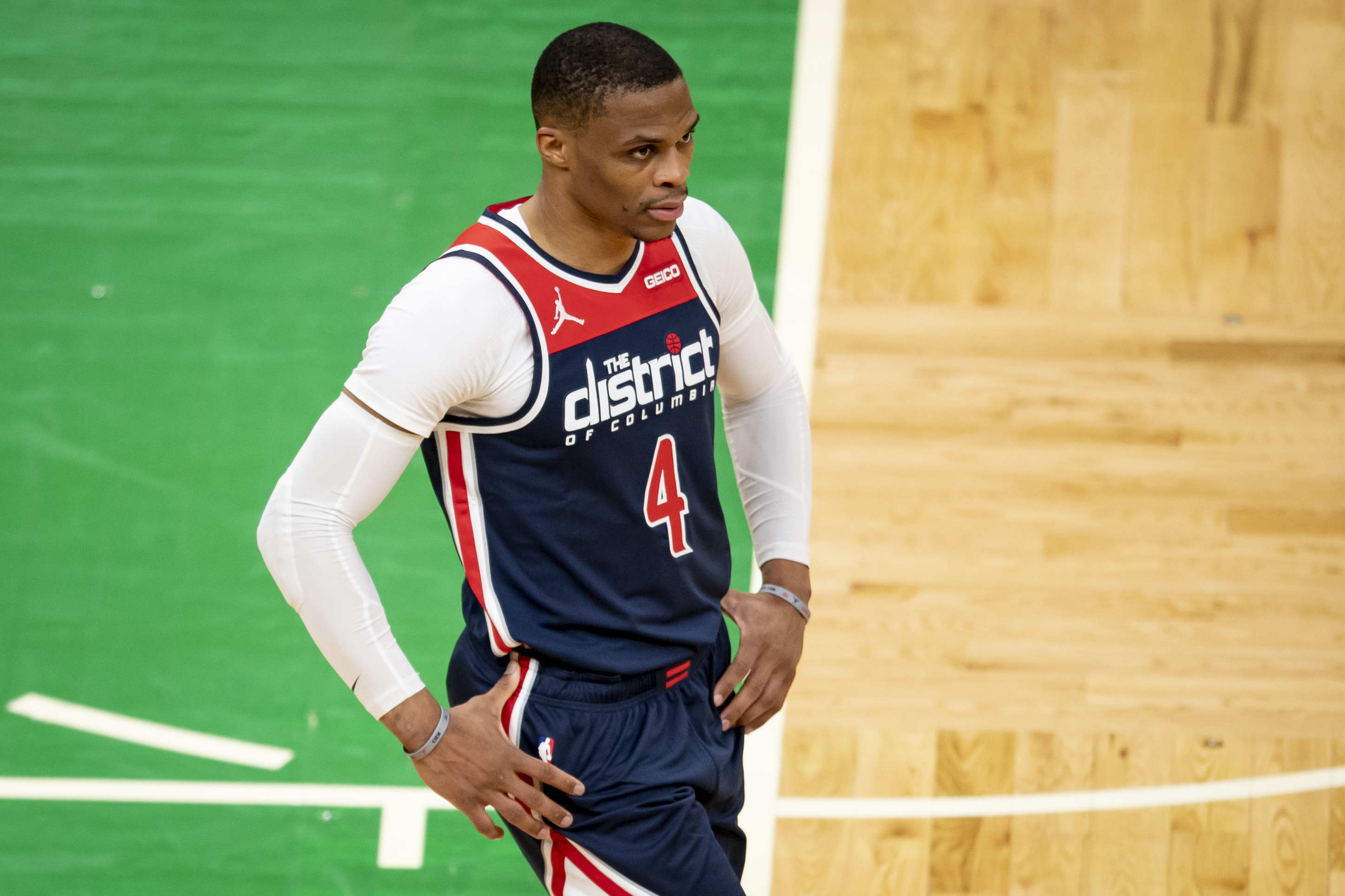 theScore on X: Rival GMs reportedly see the Celtics as the most likely  destination for Russell Westbrook.    / X