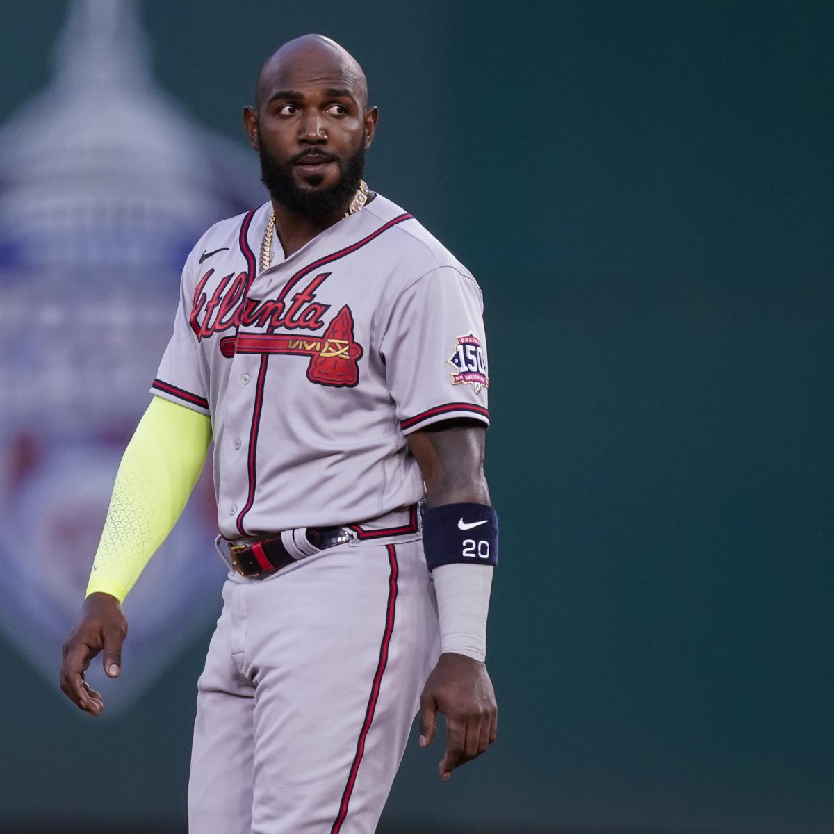 Marcell Ozuna removed for not hustling in Braves' 8-5 victory - ESPN