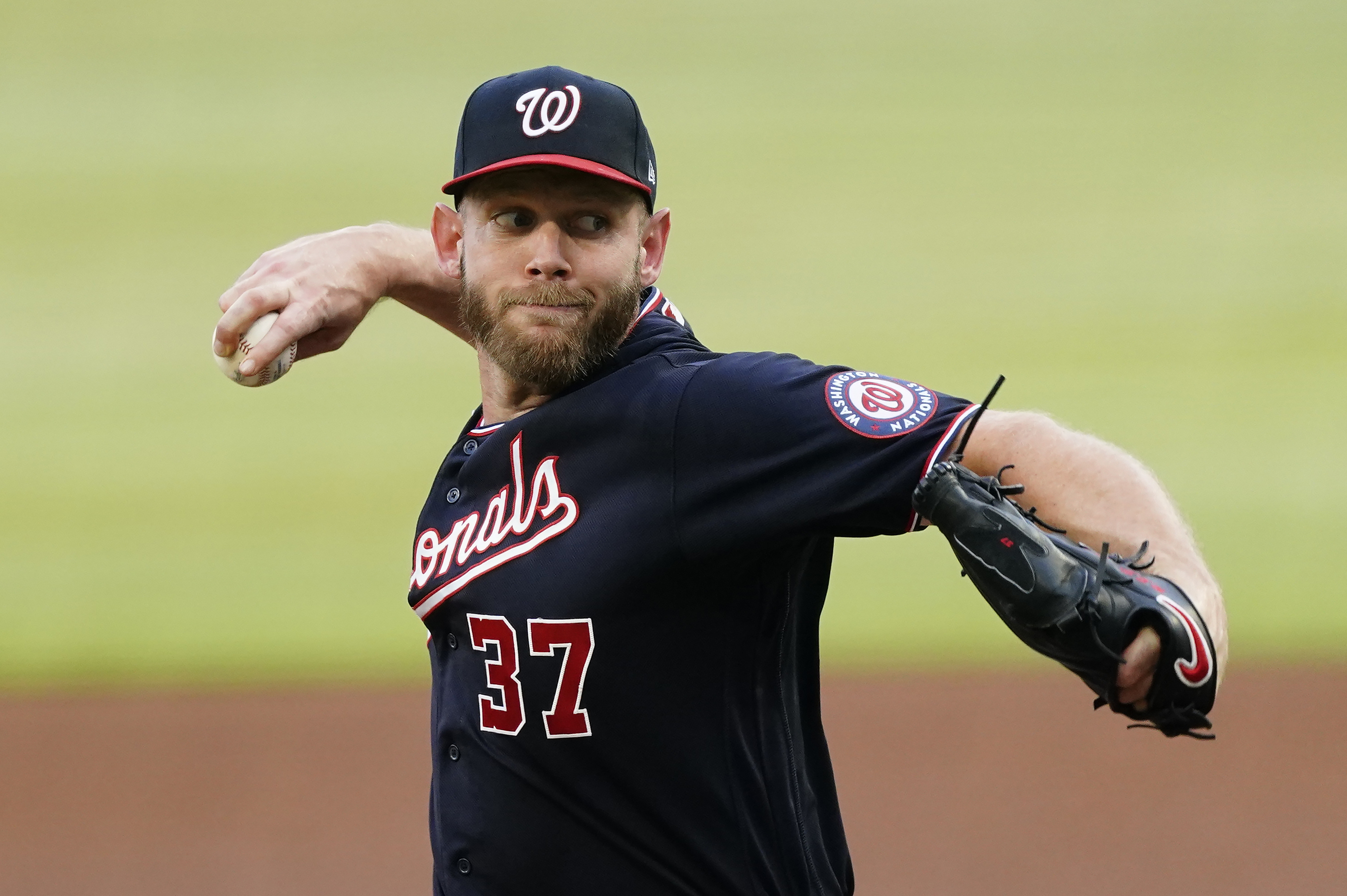 Nationals, Stephen Strasburg propelled back to the future with strong rehab  start - The Athletic