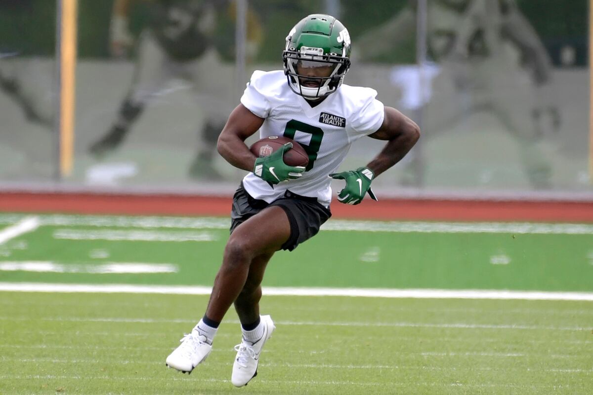 Jets' Elijah Moore Could Be NFL's Top Rookie WR in 2021 Flipboard