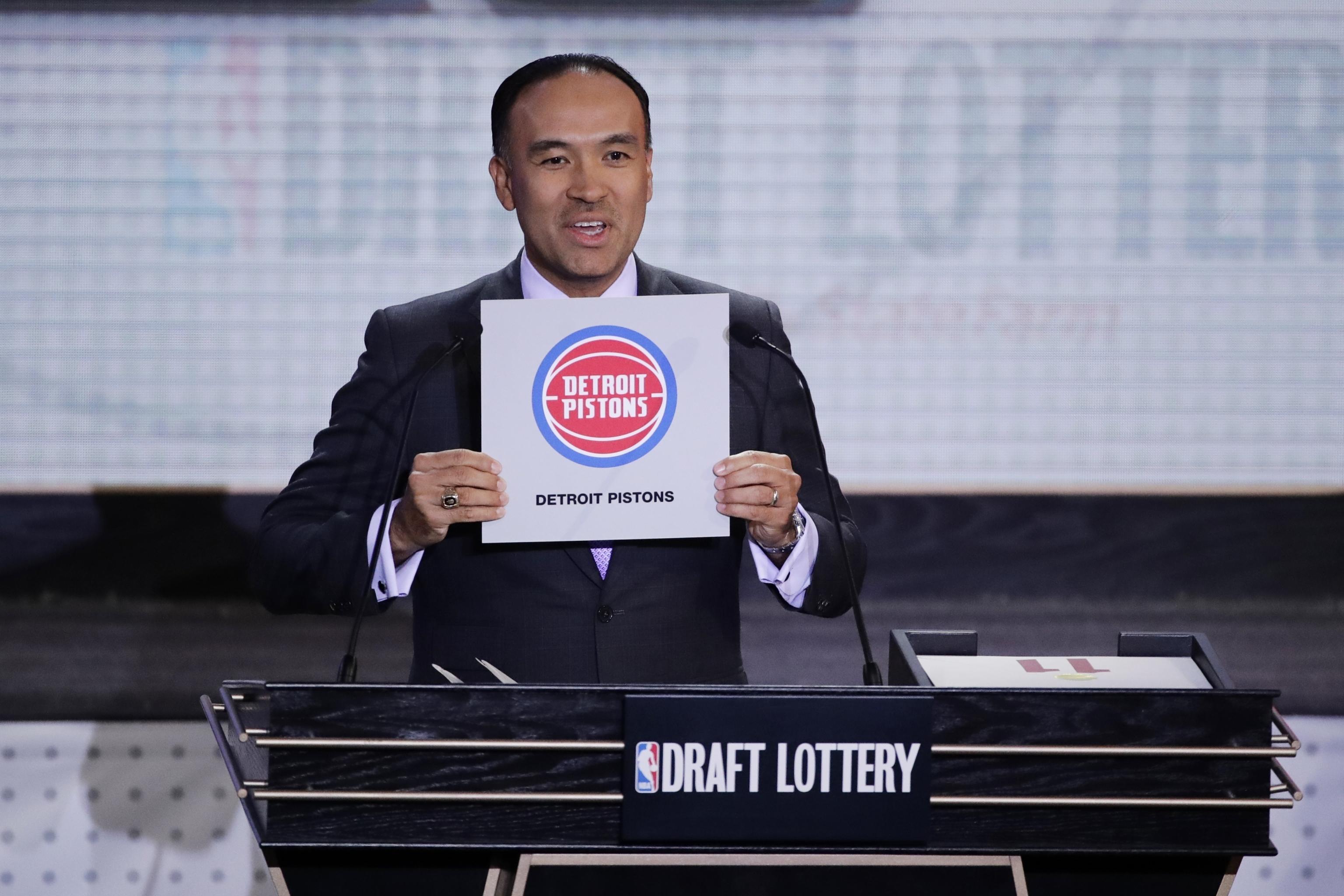 Detroit Pistons win 2021 NBA Draft Lottery