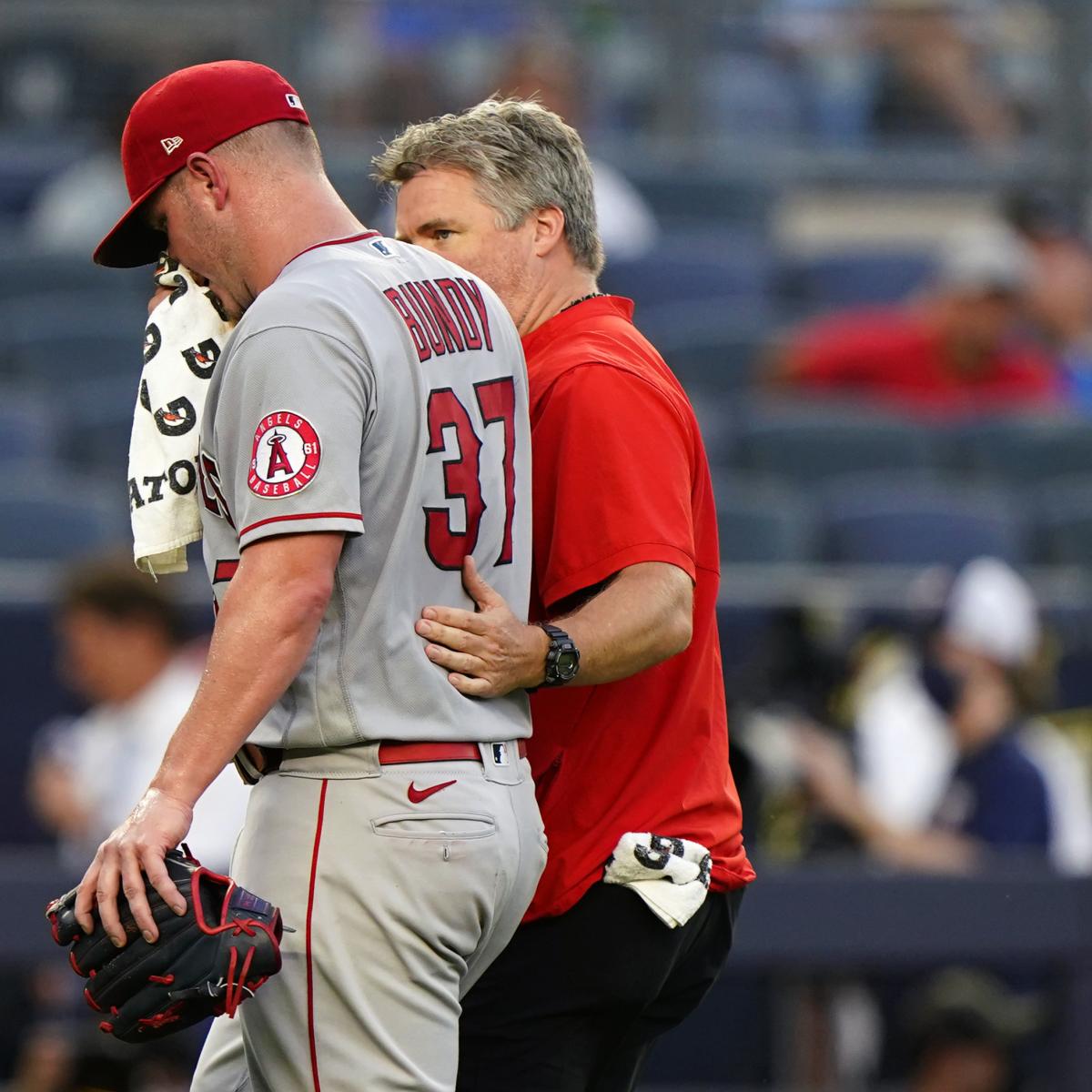 Dylan Bundy Vomits on Field, Exits Angels vs. Yankees Due to Heat Exhaustion