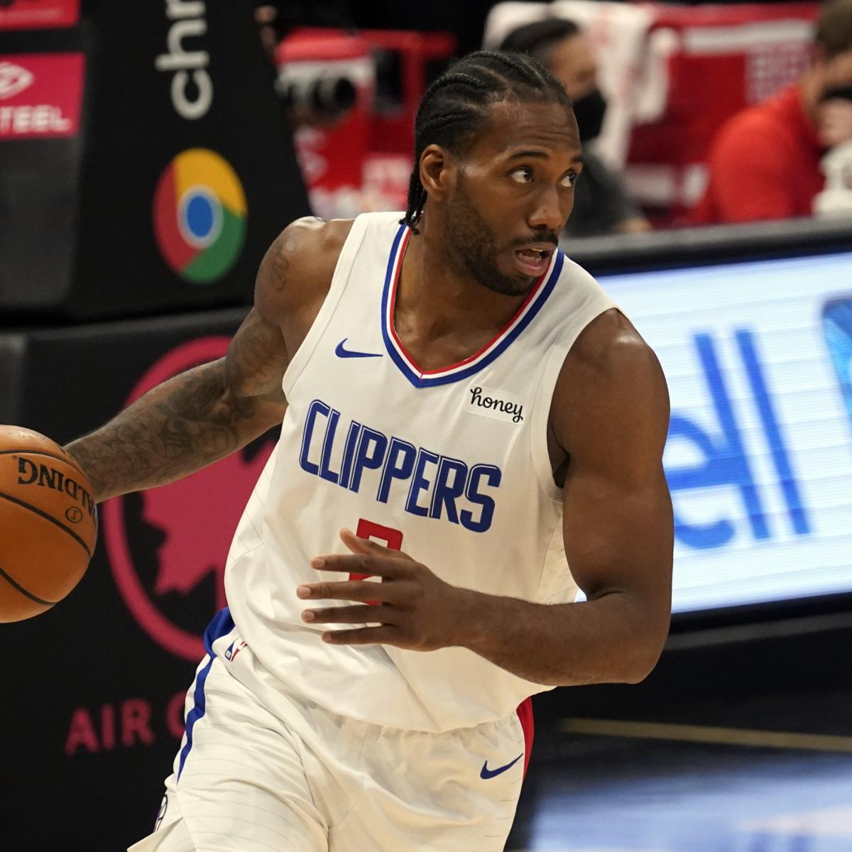 Clippers' Kawhi Leonard Reportedly Won't Return from Knee Injury in Suns Series