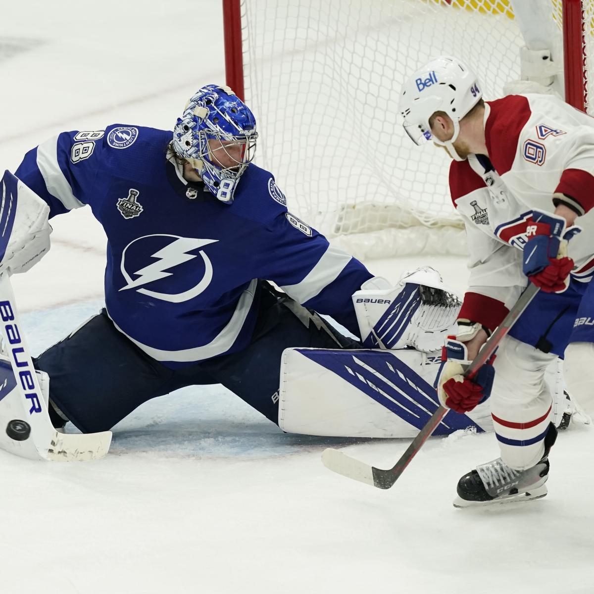 NHL Stanley Cup Final 2021: Latest Odds and Lightning vs. Canadiens Predictions