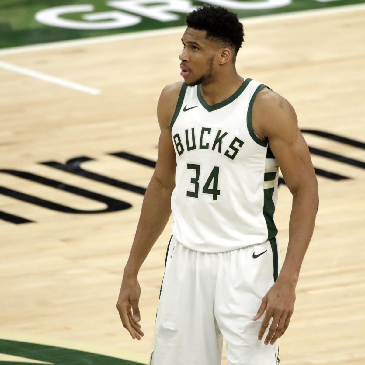 Report: Bucks' Giannis Will Play in NBA Finals Game 1 vs. Suns After ...