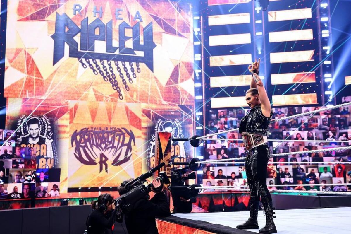 rhea ripley talks wwe money   bank fans returning arriving
