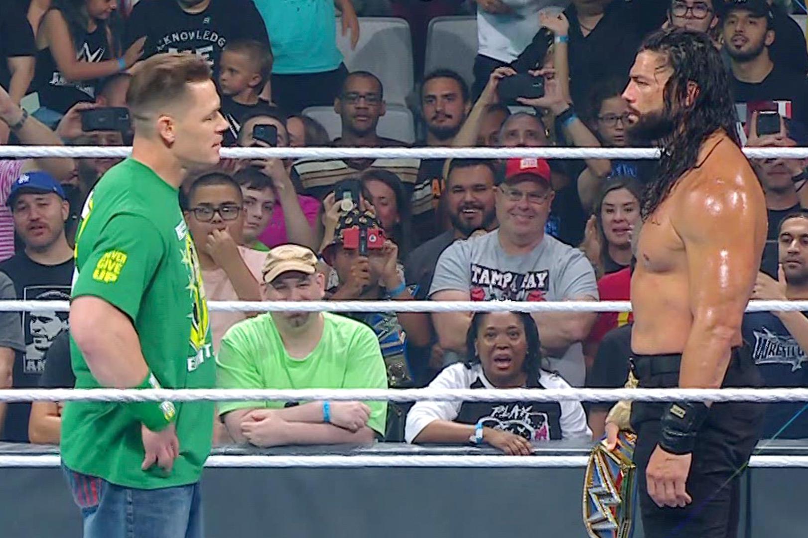 Cena and fans john John Cena