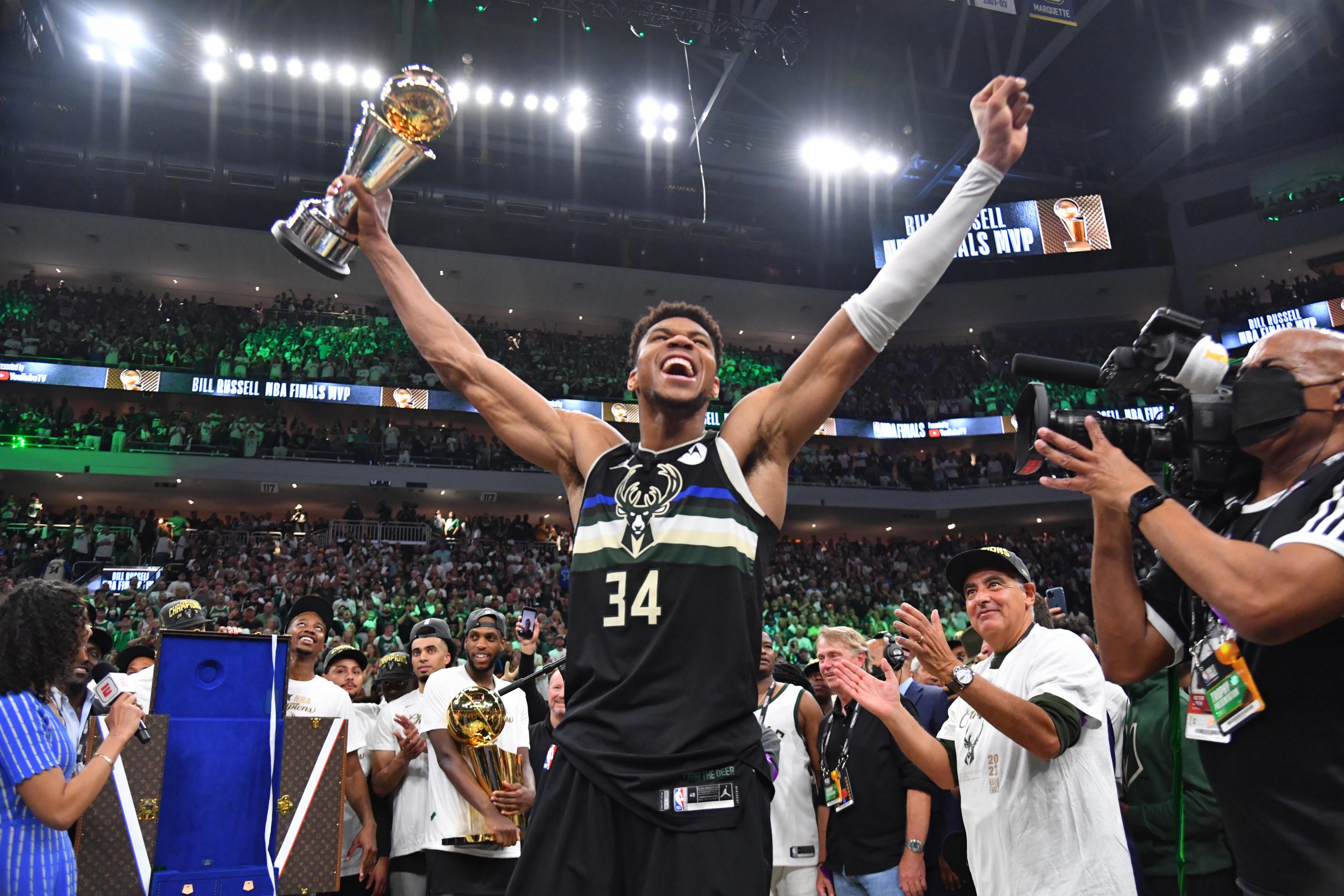 Milwaukee Bucks Win NBA Finals and Giannis Antetokounmpo becomes Finals MVP