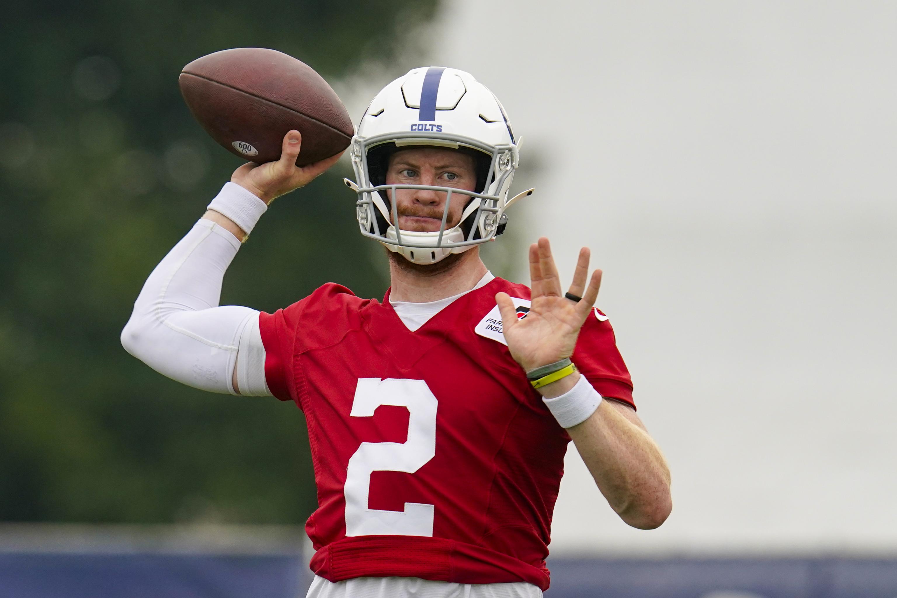 Colts QB Carson Wentz will start Sunday against Seahawks and try