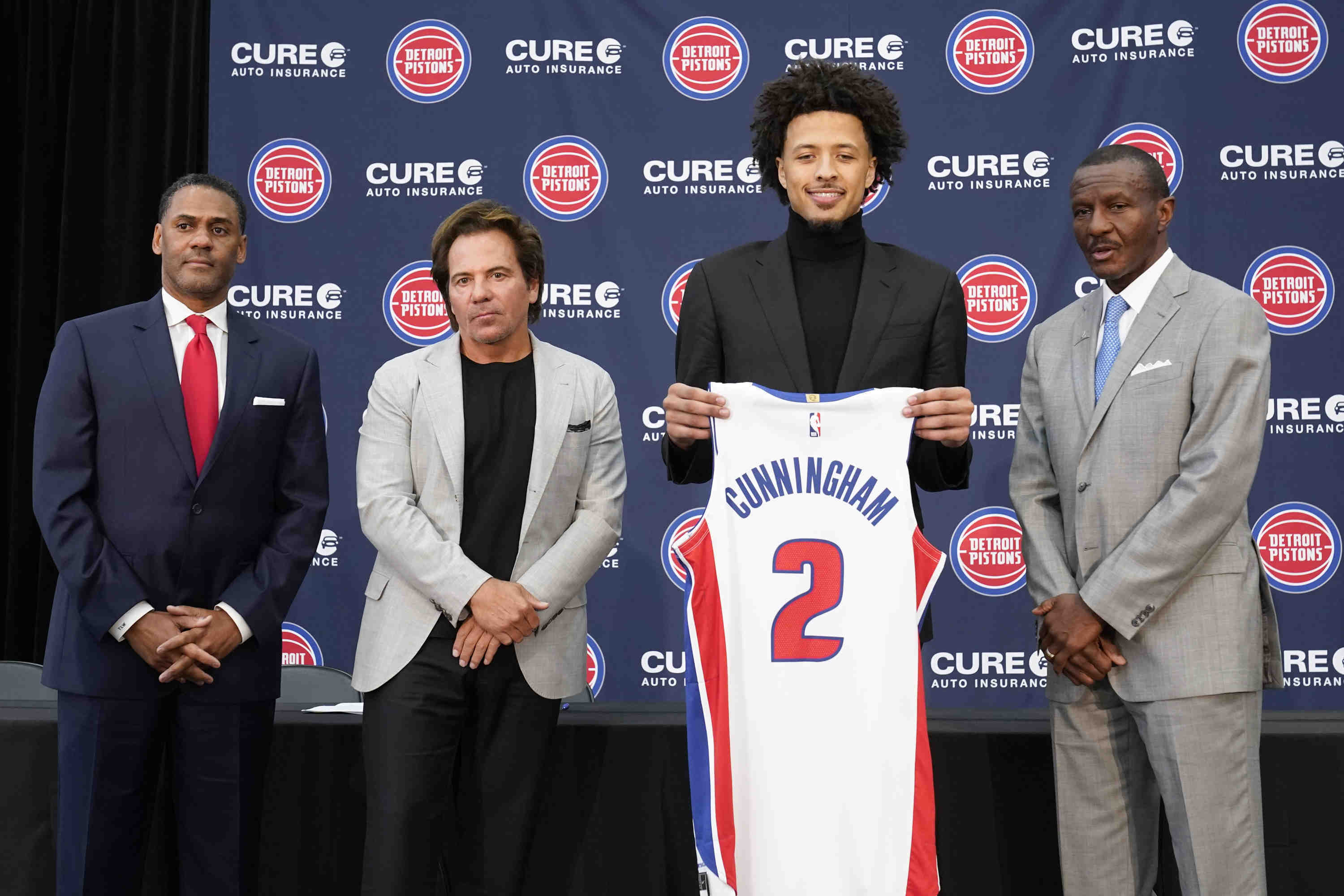 NBA Draft: Cade Cunningham's Detroit Pistons jersey now for sale 