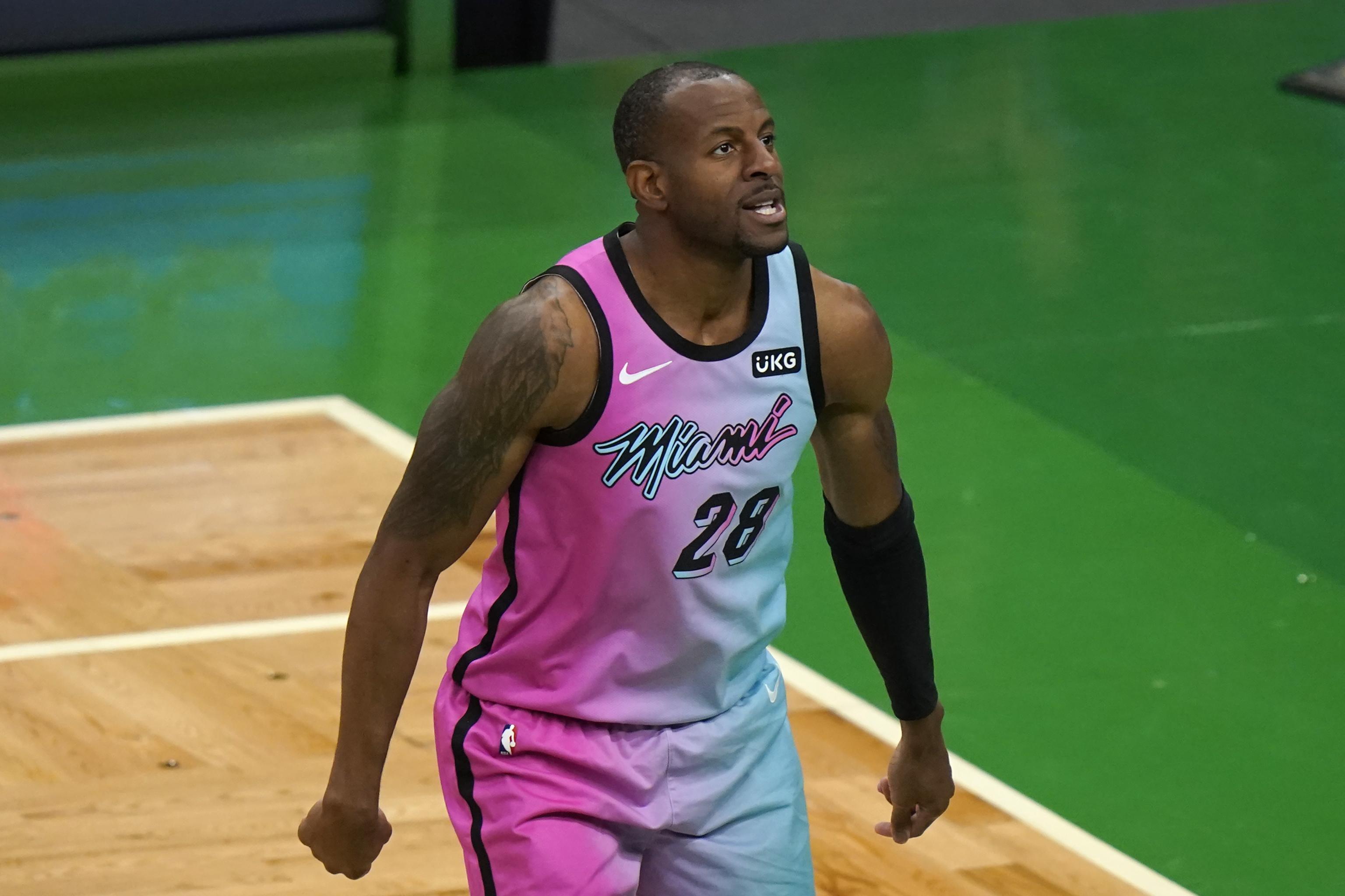 Andre Iguodala - Miami Heat - Game-Worn City Edition Jersey - 2020