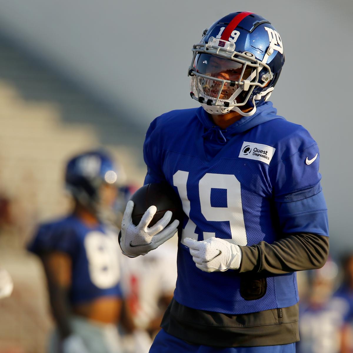 Giants' Kenny Golladay Won't Return vs. Cowboys Because of Knee Injury thumbnail