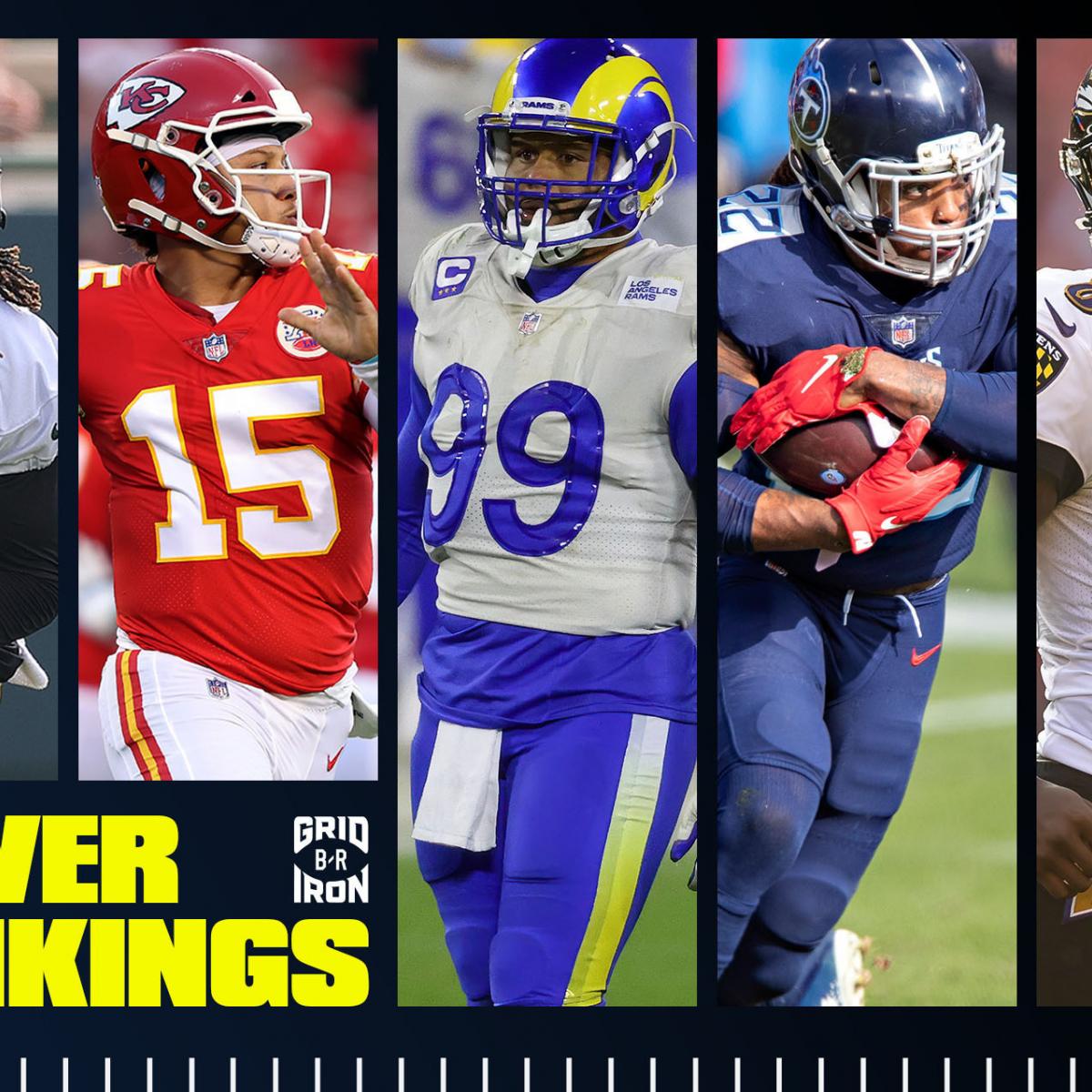 2021 Br Nfl Power Rankings Where Does Every Team Stand Entering Week 1 News Scores 