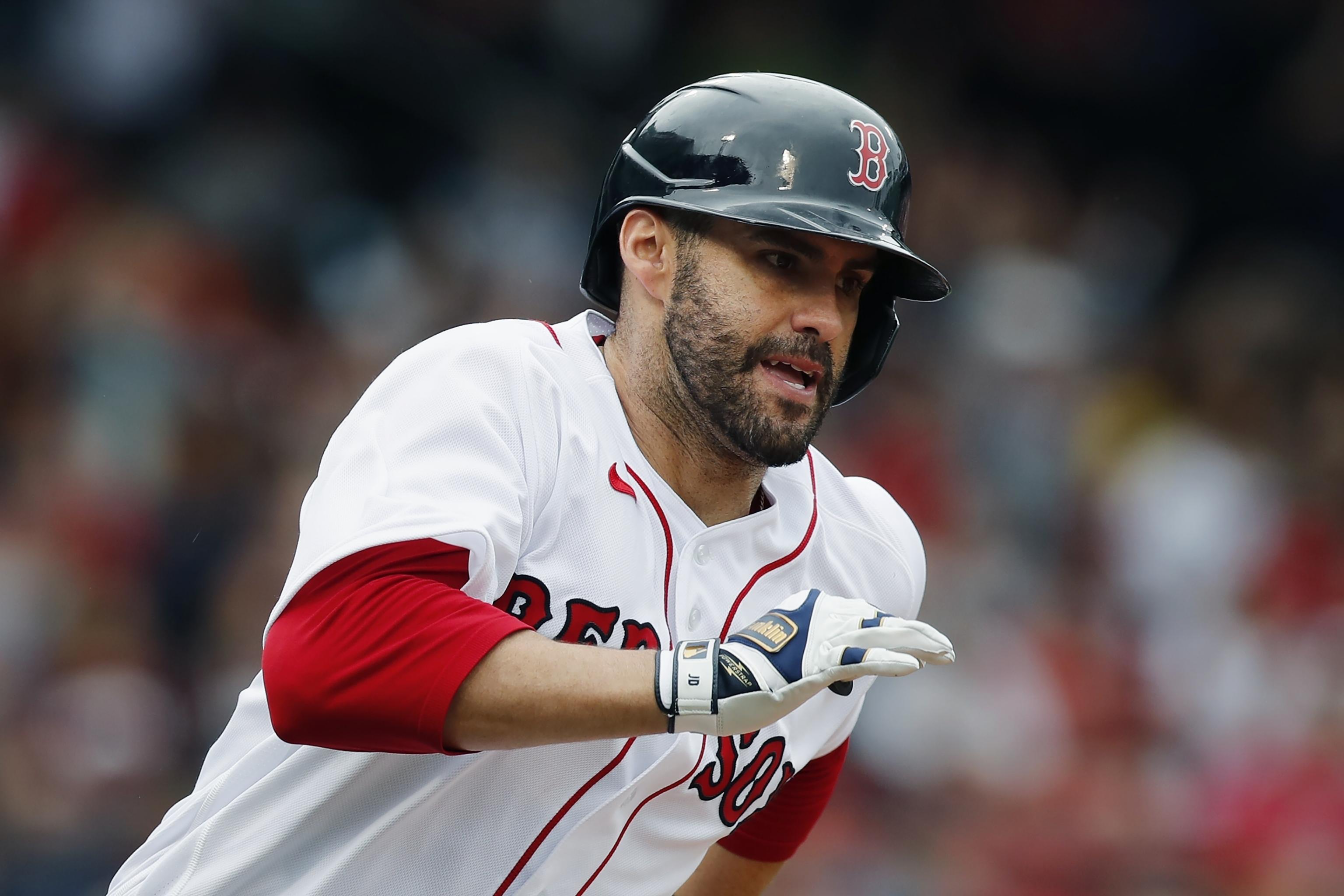 J.D. Martinez Left Off Red Sox Roster for Wild Card Game vs