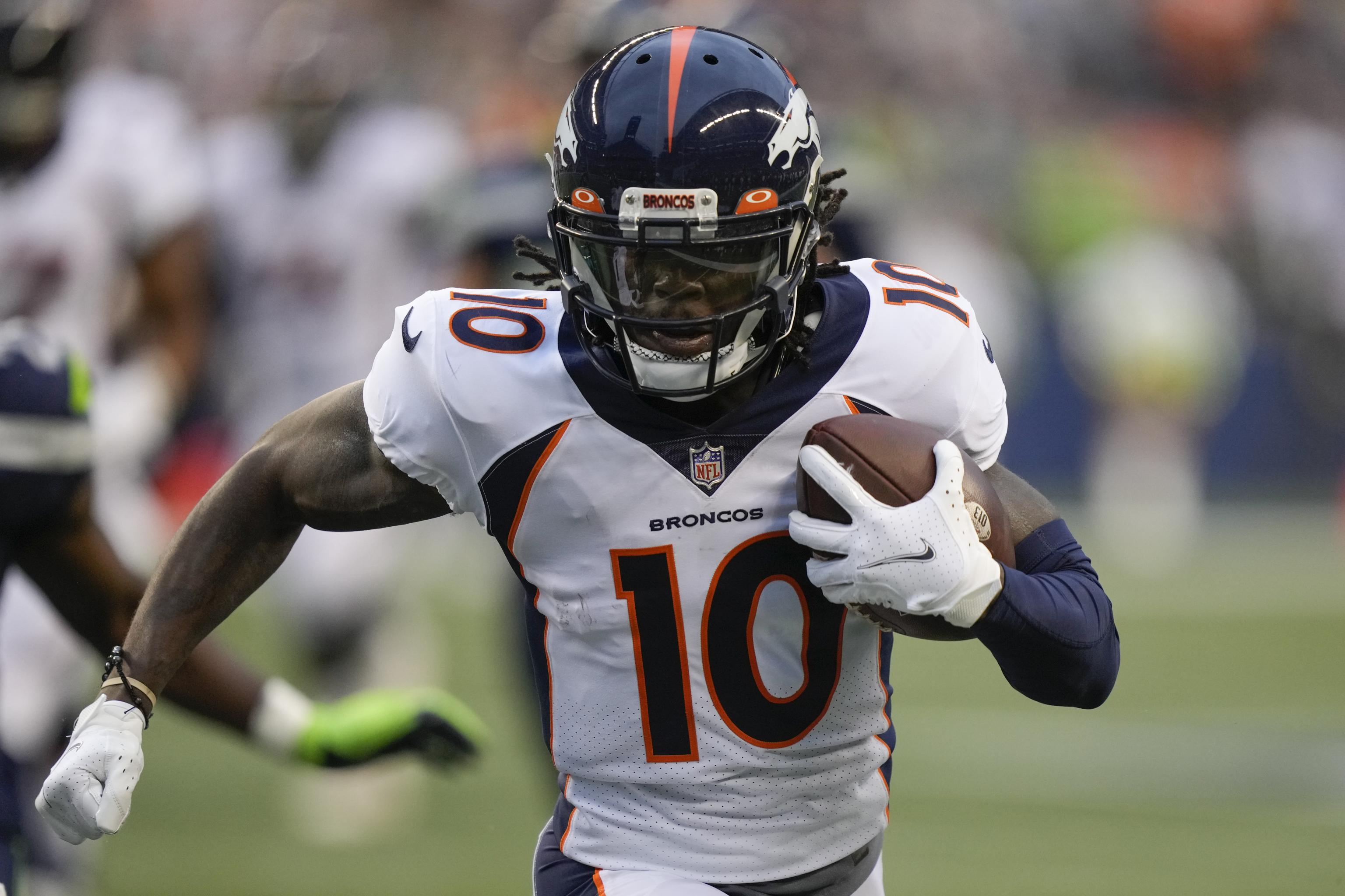 Broncos' Jerry Jeudy puts finishing touches on strong close to season with  career-high 154 yards receiving: 'He's still growing' – Greeley Tribune