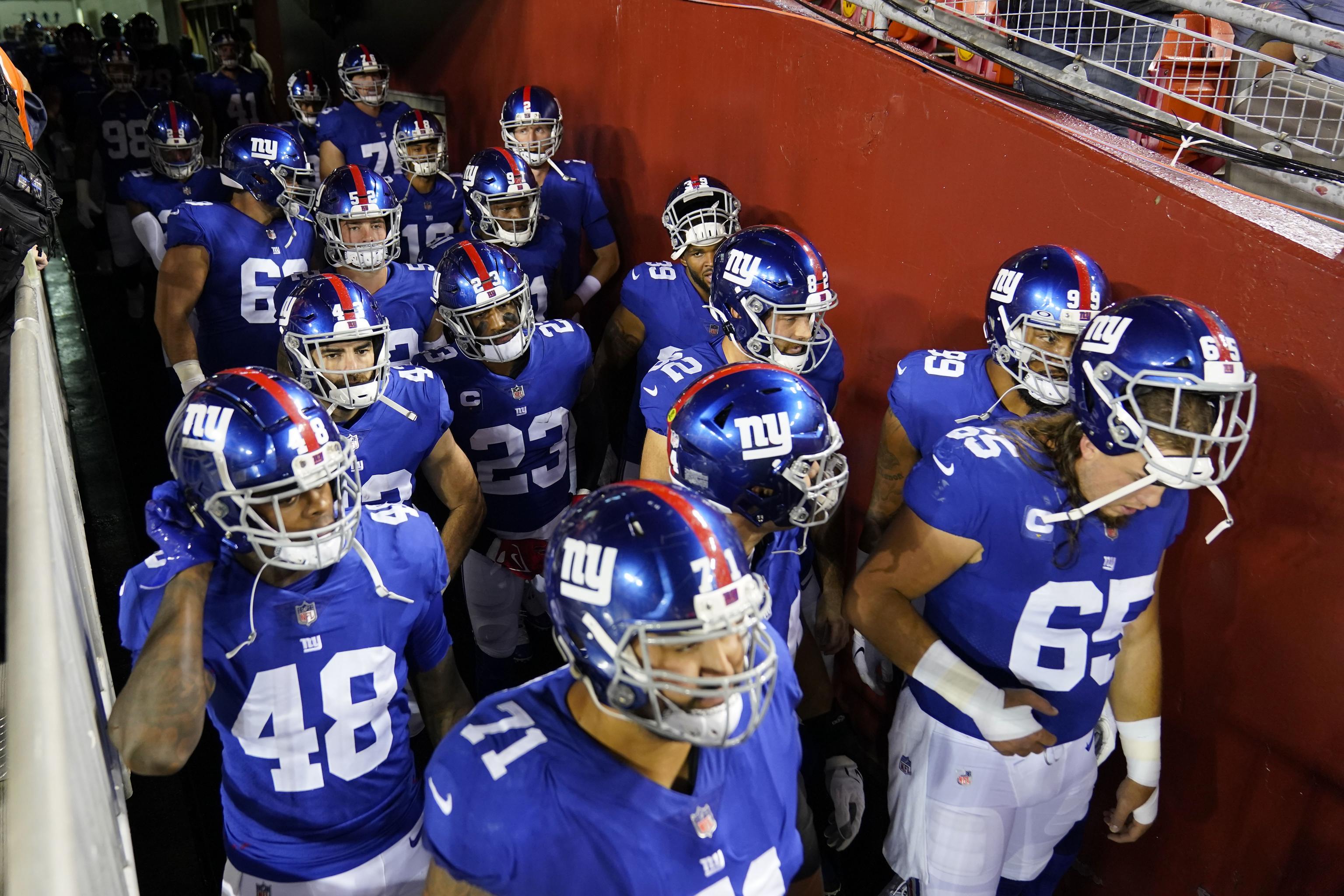 The New York Giants might have a big problem at left guard