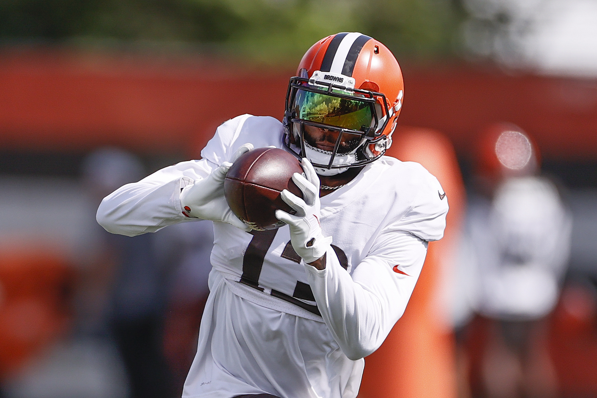 Browns wide receiver Anthony Schwartz returns to practice, questionable for  Monday against Raiders 