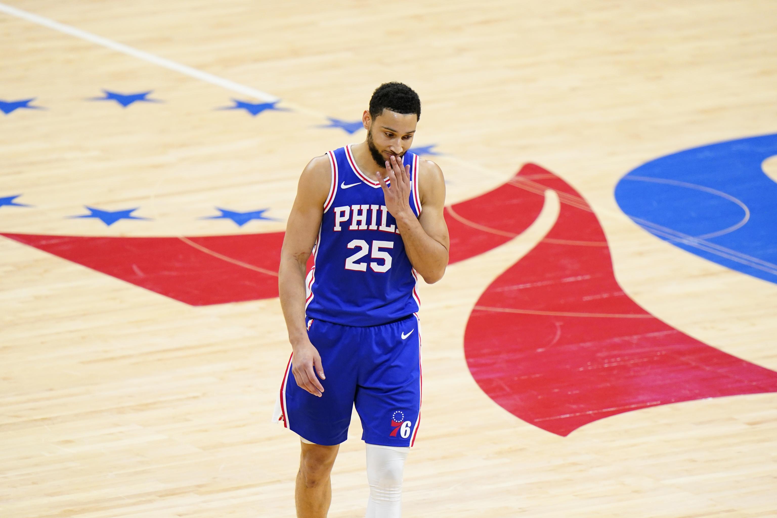 Who Will Blink First In Ugly Ben Simmons Philadelphia 76ers Staring Contest Bleacher Report Latest News Videos And Highlights