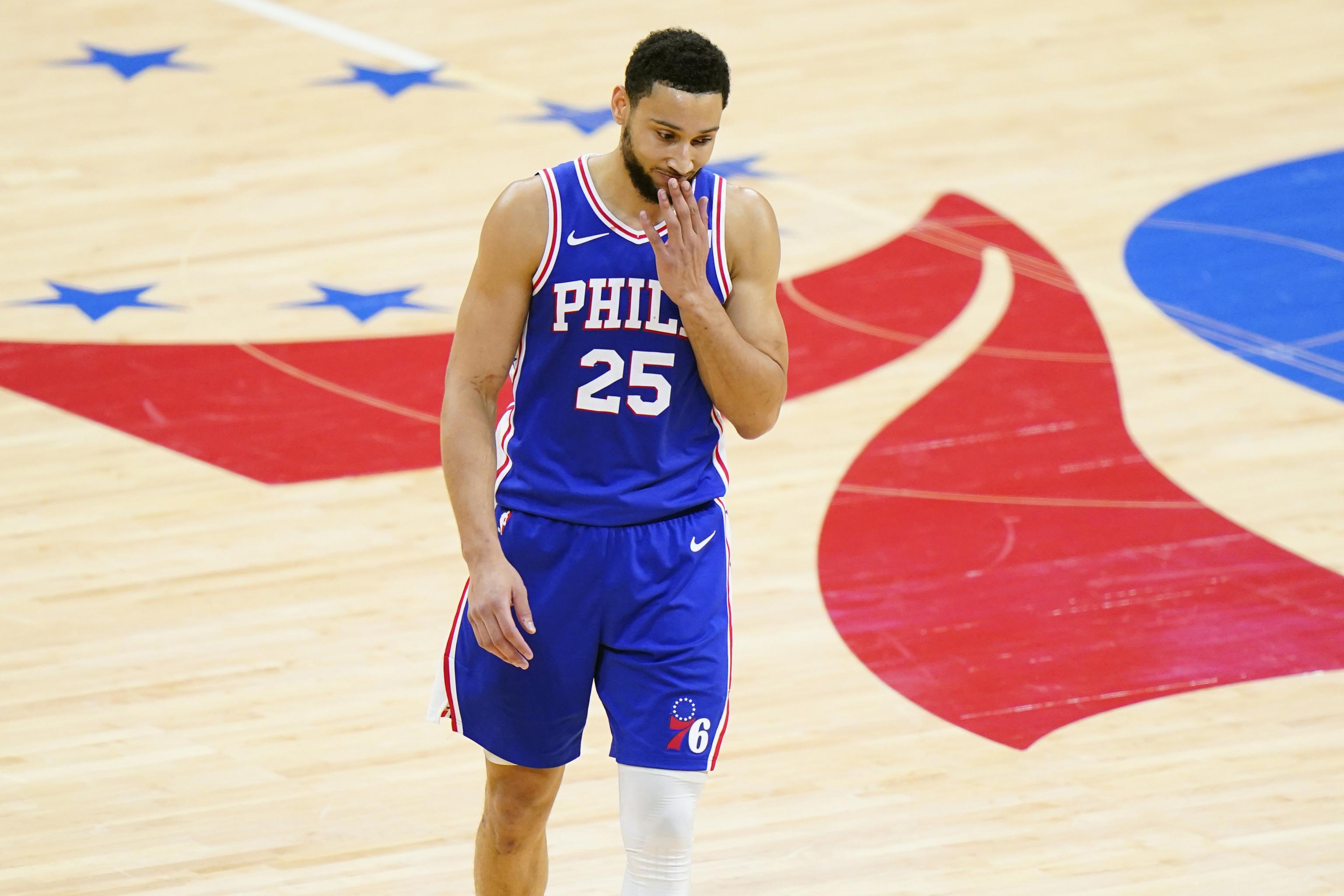 Ben Simmons heads into training camp healthy. He might be the Nets' point  guard if he stays that way