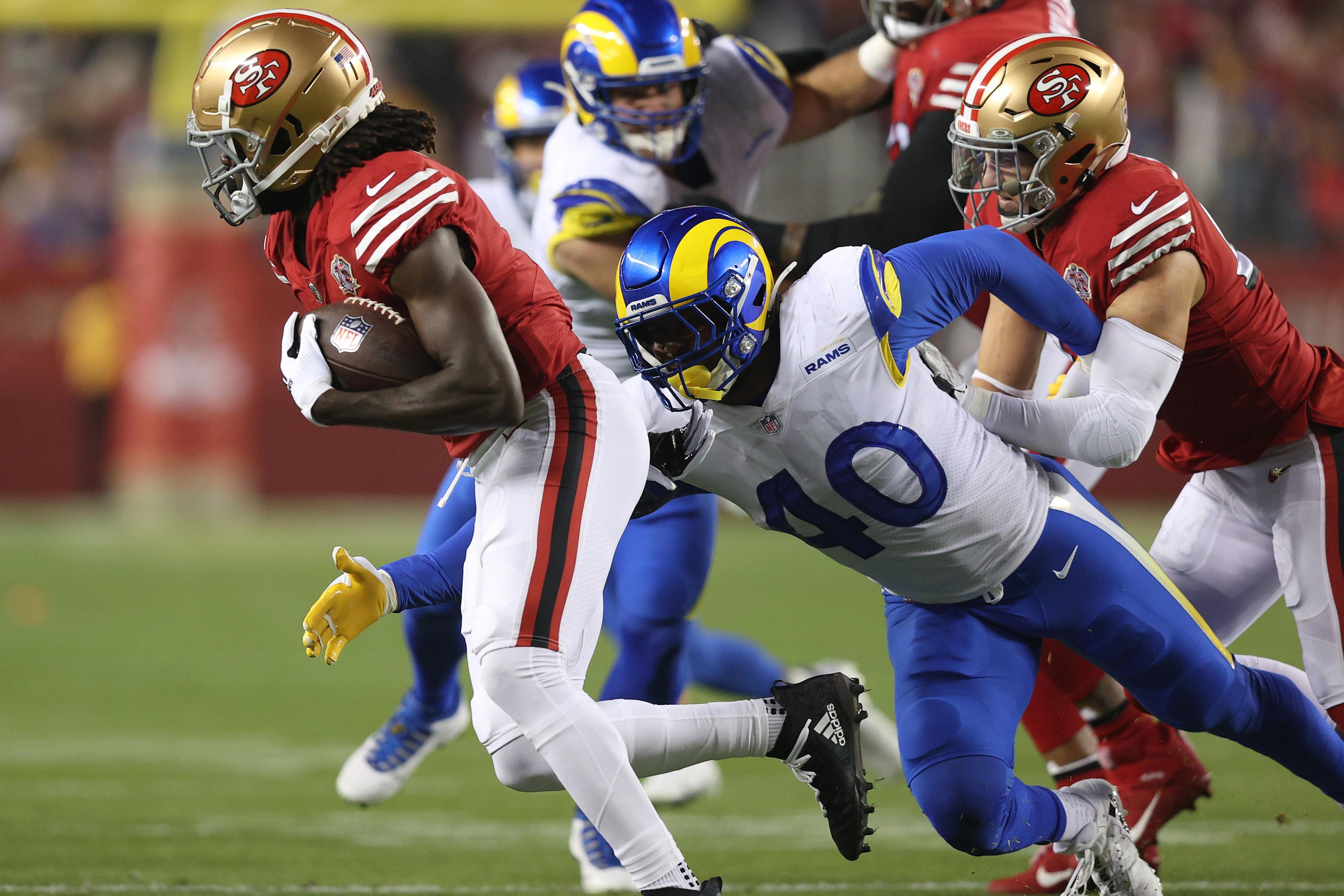 rams against the 49ers