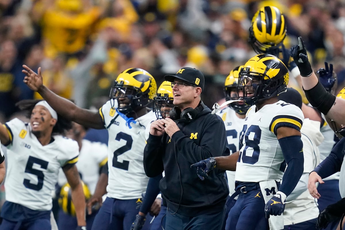 Pushed to the Brink in 2021, Jim Harbaugh Finally Delivers Michigan a CFP Trip