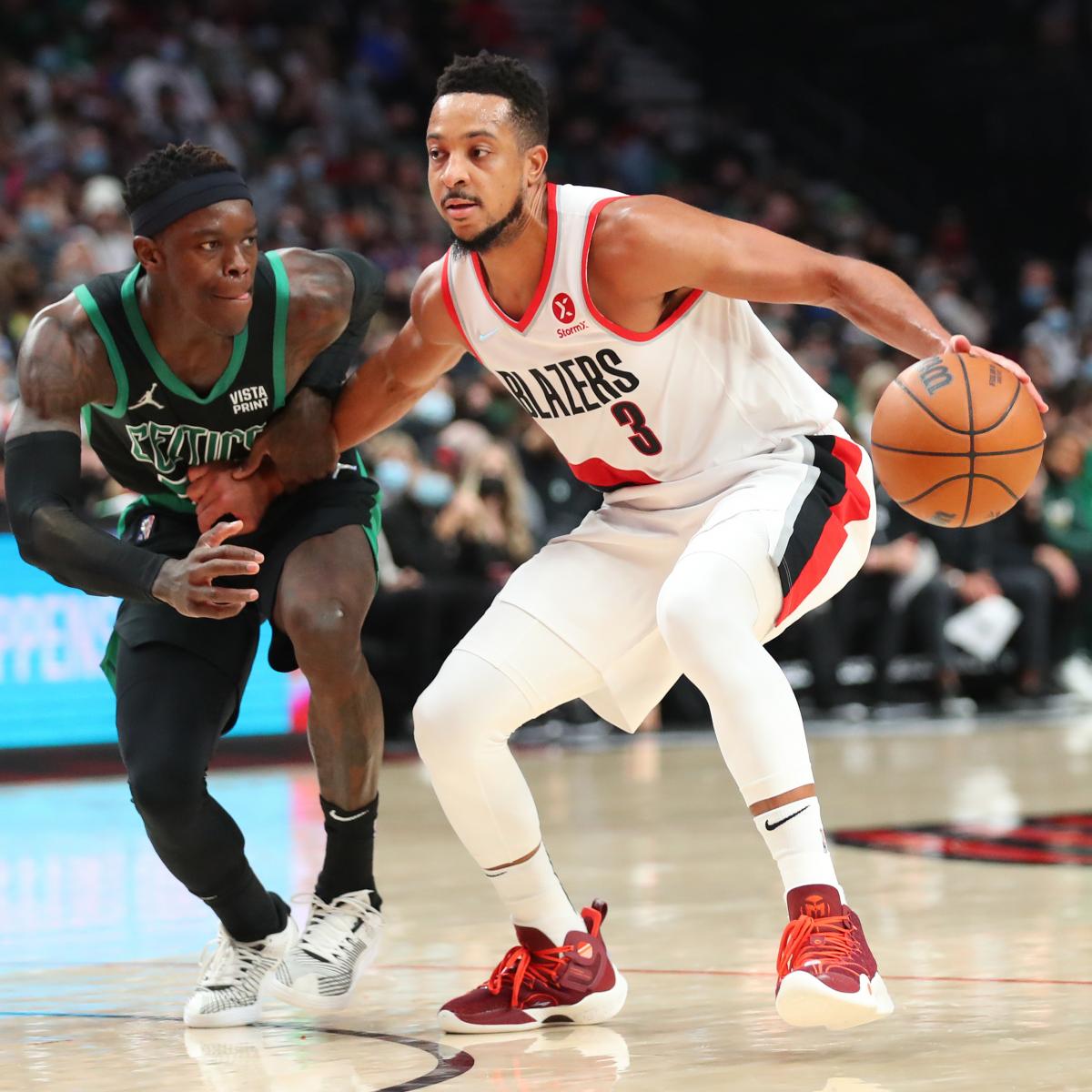 Blazers' CJ McCollum Diagnosed with Collapsed Lung After Injury vs. Celtics