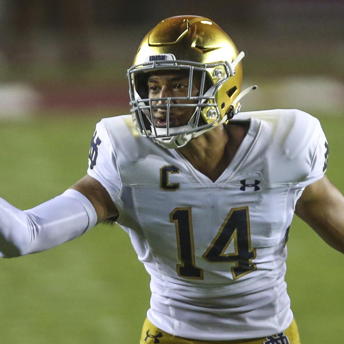 Notre Dame's Kyle Hamilton could end first-round safety drought in style:  Safety 8th-strongest position in NFL Draft 2022 