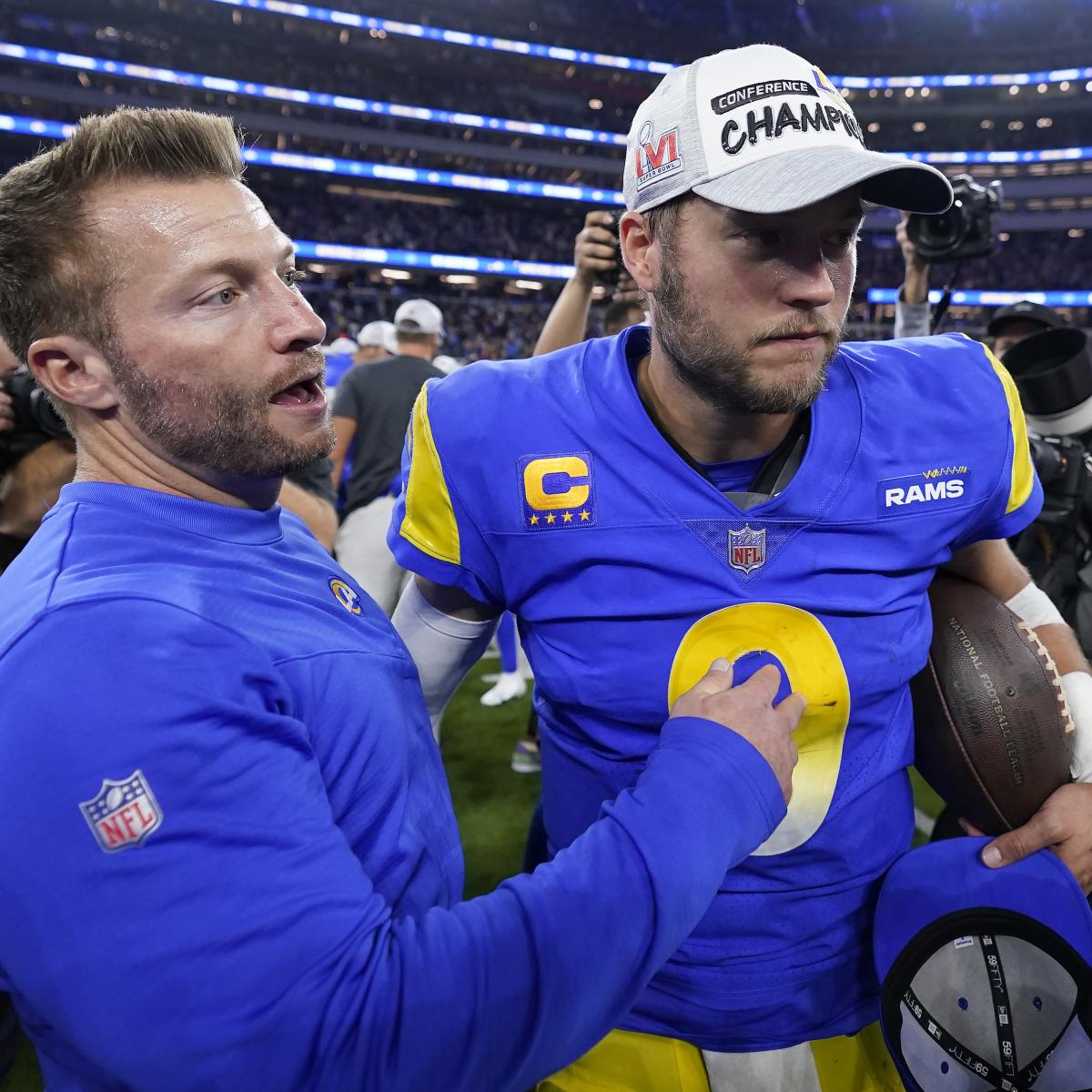 This is why, 1 year ago to the day, the now-NFC champion Rams traded for Matthew  Stafford