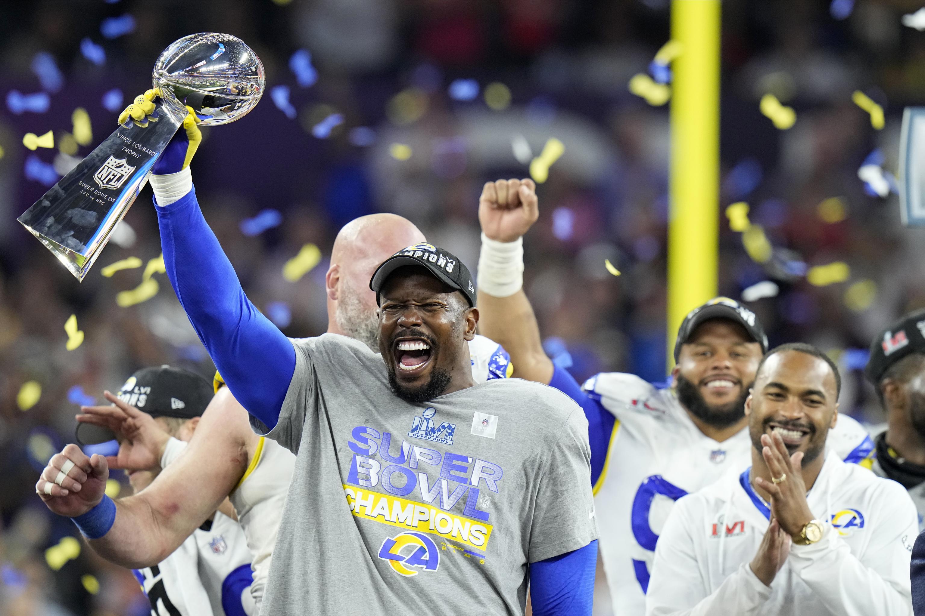 Super Bowl 2022: The Los Angeles Rams Win Vince Lombardi Trophy