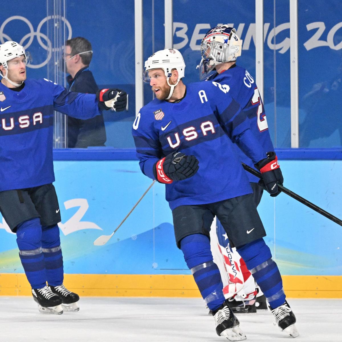 US Olympic Hockey Team 2022 Updated Predictions for Men's Team News