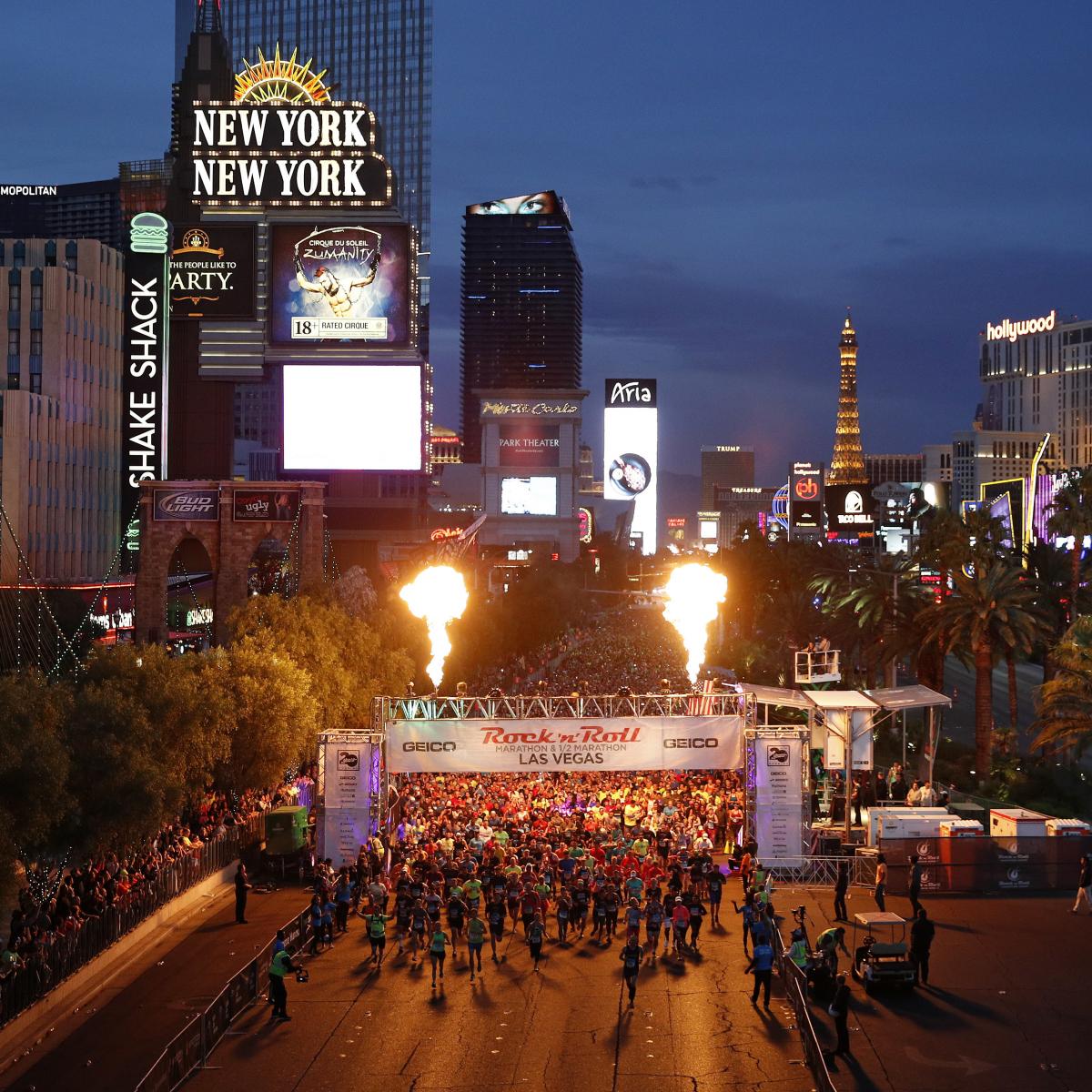 Las Vegas Marathon 2022 Route, Course Map, Times, Rock 'n' Roll Event