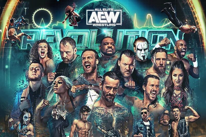 B/R Wrestling on X: AND STILL. 🐎 Hangman Page defeats Adam Cole for the  AEW Championship #AEWRevolution  / X