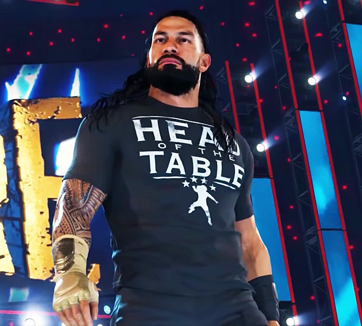WWE 2K22 Roman Reigns Roster And Rating Reveal –