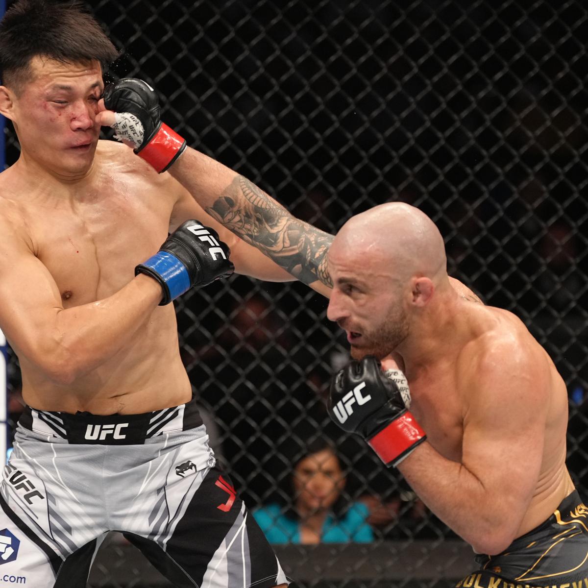 Alexander Volkanovski Beats Korean Zombie Via TKO to Retain Title at UFC 273