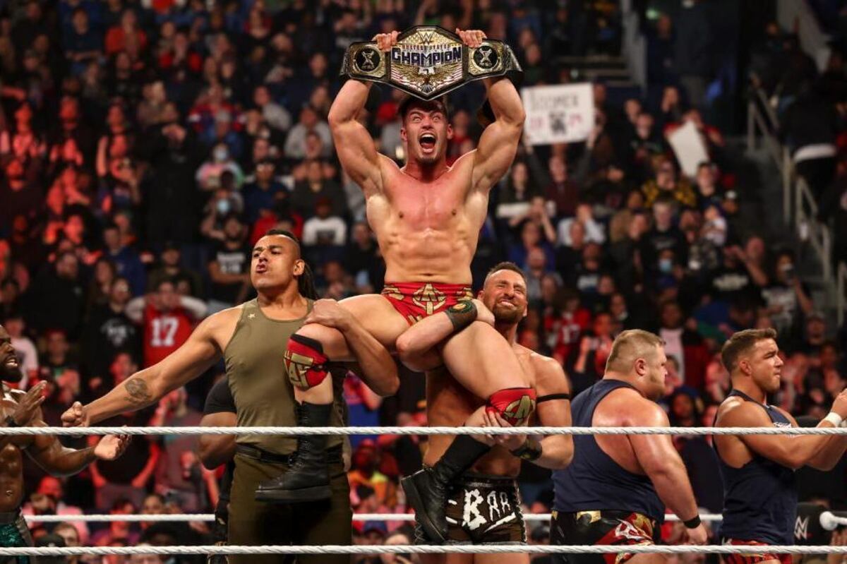 WWE - Superstars Swoosh Poster - All posters in one place - 3+1 FREE