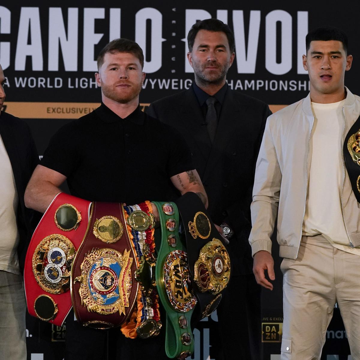Canelo Alvarez vs. Dmitry Bivol: Fight Odds, Live Stream, Predictions