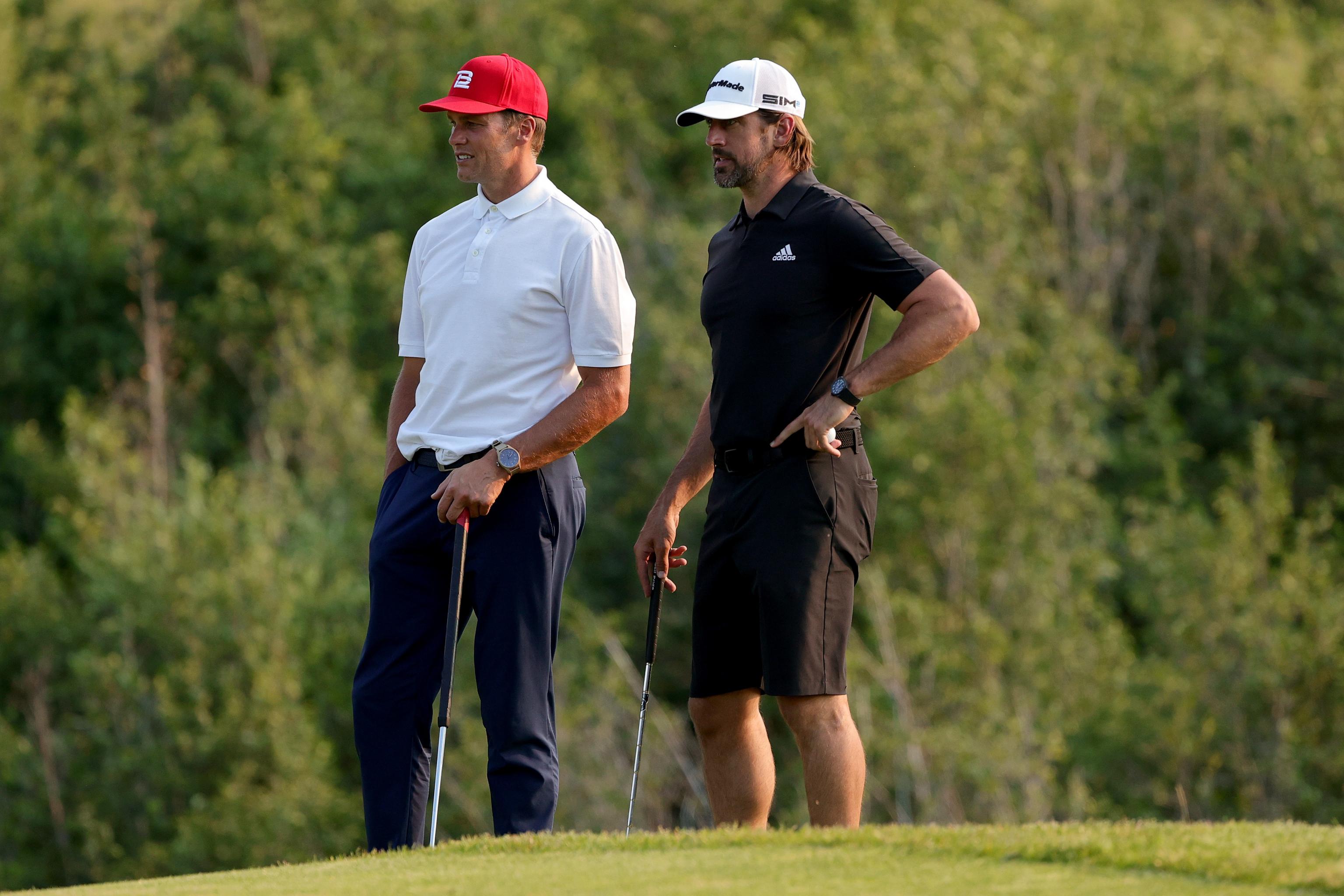 Tom Brady and Aaron Rodgers win sixth annual 'The Match' golf