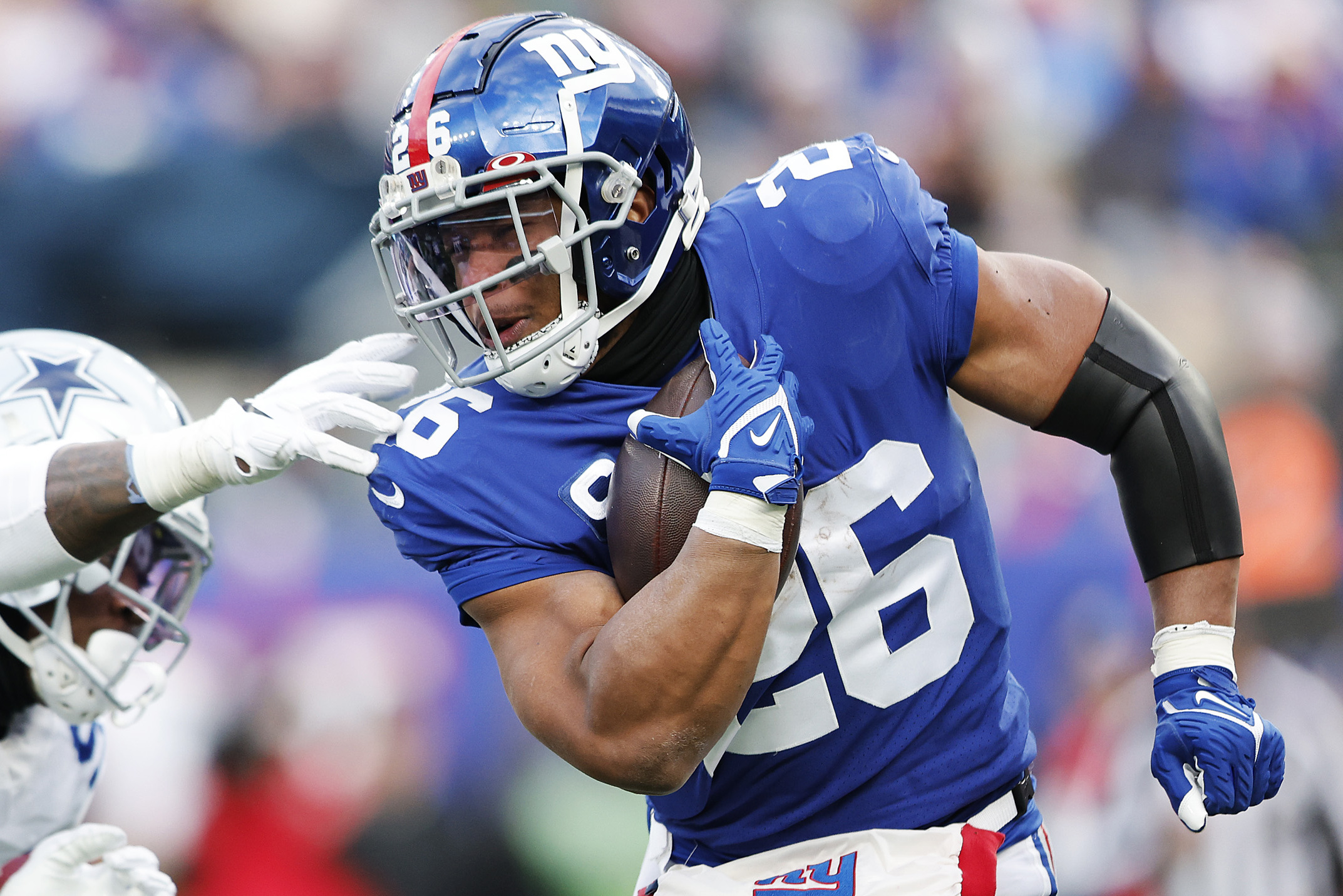 Giants discussing Saquon Barkley, James Bradberry trades