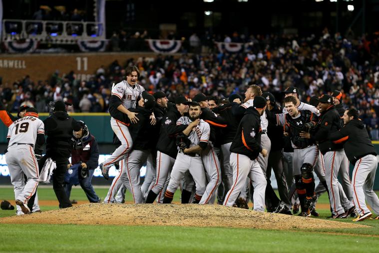 San francisco giants vs detroit tigers team grades from world series