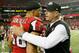 Here is Rex Ryan holding a Tony. But is he in the running for NFL Coach of the Year honors?