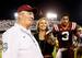 Frank Beamer and Logan Thomas