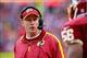 Unlike last season, defensive coordinator Jim Haslett has called the 2013 defense from upstairs in the Redskins coaching booth.