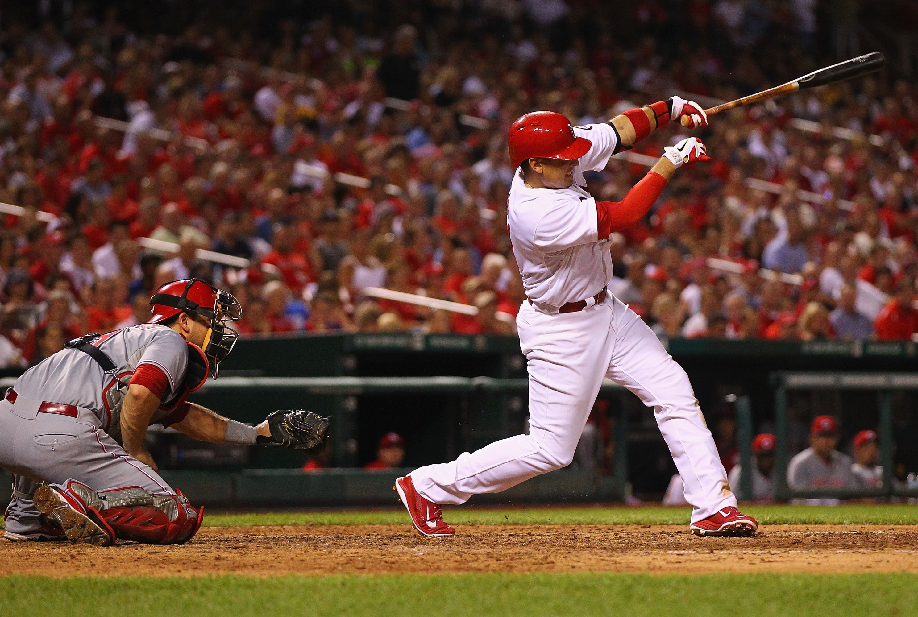 This is a 2012 photo of Allen Craig of the St. Louis Cardinals baseball  team. This image reflects the Cardinals active roster as of Wednesday, Feb.  29, 2012, when this image was