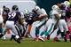 The defense sacked Ryan Tannehill six times.