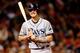 A very frustrated Wil Myers at the plate.