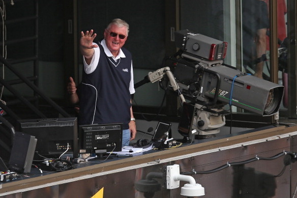 Listening to Bob Costas and Harry Caray from 1989