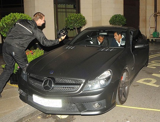 Ashley Cole: Mercedes SLG 63 AMG Ashley Cole: Mercedes SLG 63 AMG Chelsea FC players their cars