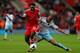 Victor Wanyama has eased some of the physical defending load off of Morgan Schneiderlin.